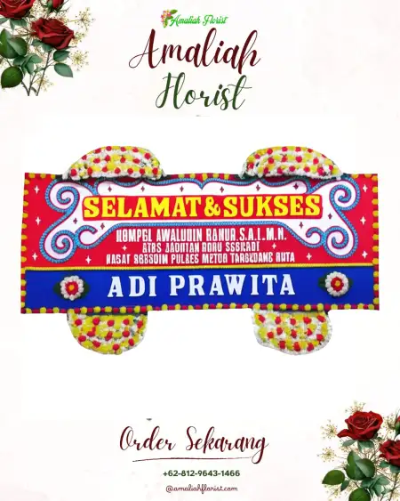 Papan Bunga Ucapan Selamat Gadungrejo